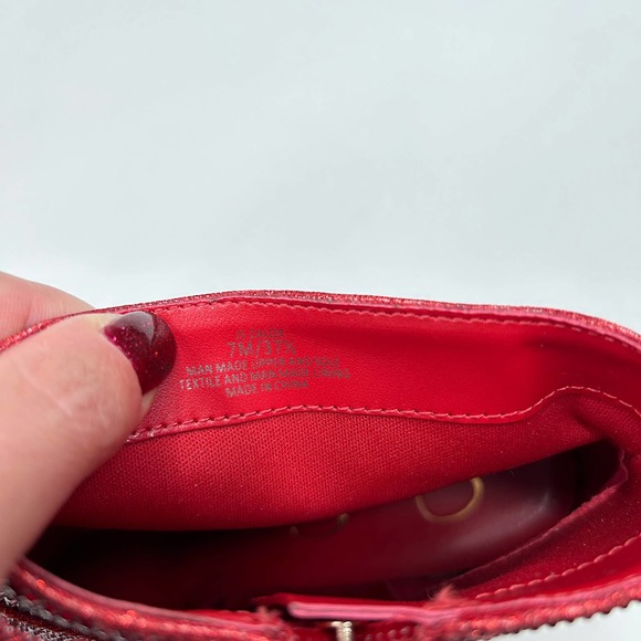 Jessica Simpson | Rhinestone Ruby Red Low Bootie Size 7 - Picture 7 of 7